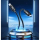 Кабель швидкісний 40 Гбіт/с 4K/60Hz Type-C на Type-C USB 4.0 Remax RC-C039 Ladon Series (1m, 240W, 4K). Black - зображення 4