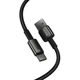 USB кабель с разъемом Type-C Baseus Tungsten Gold Fast Charging Data (100W, 2m). Black - изображение 6
