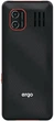 Мобільний телефон Ergo E181 Dual Sim Black. Телефону на 2 сім карти радіо та фотокамерою - зображення 2