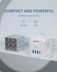 Мережевий Фільтр Трійник 7в1 із швидкою зарядкою 3 розетки/3 USB/1TYPE-C (73120340) - зображення 5