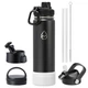 Термобутылка Mountflask Regular 650 мл. Black / White pad - изображение 1