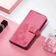 Чехол Clover для Motorola Moto G32 книжка кожа PU с визитницей малиновый - изображение 8