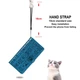 Чехол Embossed Cat and Dog для Xiaomi Redmi 9C книжка кожа PU с визитницей голубой - изображение 7