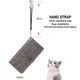 Чехол Embossed Cat and Dog для Samsung Galaxy S10 / G973 книжка кожа PU с визитницей серый - изображение 6