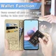 Чехол Embossed Cat and Dog для Xiaomi Poco X3 / X3 Pro книжка кожа PU с визитницей золотистый - изображение 5