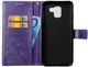 Чохол Clover для Samsung Galaxy J6 2018 / J600 книжка з візитницею фіолетовий - зображення 4