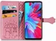 Чехол Embossed Cat and Dog для Xiaomi Redmi 7 книжка кожа PU Pink - изображение 6