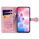 Чохол Embossed Cat and Dog для Xiaomi Redmi Note 10 Pro книжка шкіра PU з візитницею рожевий - зображення 2