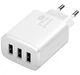 Зарядний пристрій Baseus Compact Charger 3U 17W White (CCXJ020102) - изображение 2