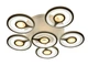 Потолочная LED люстра, светильник светодиодный Sunlight белый 1501 (630) WHT - изображение 1