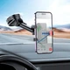 Держатель HOCO Dragon automatic clamping Car holder H22 (center console) черный - изображение 8