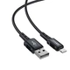 Кабель заряджання ACEFAST C4-02 USB to Lightning (2.4А) (1.8М) для iOS пристроїв iPhone iPad iPod Чорний - зображення 3