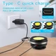 Ліхтарик-брелок акумуляторний LED COB Circle c карабіном і магнітом 500 mAh, Chansin (73101250) - зображення 6