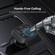 Автомобильный FM-трансмиттер Baseus S-09 Lite Bluetooth 5.3 Type-C + 2 USB 18 Вт ресивер, модулятор black (6932172643447) - изображение 8