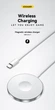 Магнитное беспроводное зарядное устройство Essager MagSafe 15 Вт Быстрая беспроводная Qi зарядка 3в1 для Apple Samsung White (695844357005) - изображение 9