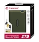 Портативний жорсткий диск Transcend 2TB USB 3.1 StoreJet 25M3 Зелений (648341) - зображення 7
