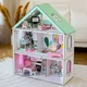 Кукольный домик NestWood Фантазия дом для кукол Барби, мебль 7 ед, мятный (kdb004m) - изображение 6
