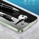 Захисне загартоване скло 2шт для iPhone 13 та iPhone 13 Pro та iPhone 14 та iPhone 16e та iPhone 17e та iPhone SE 4 FullGlue 3D FullCover Armor black - изображение 6