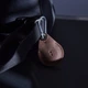 Кожаный чехол-брелок для AirTag INCARNE Key Tag Коричневый - изображение 8