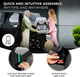 Автокресло Kinderkraft Comfort Up i-Size Green (KCCOUP02GRE0000) - изображение 11