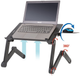 Портативний столик VHG S74 з охолодженням для ноутбука Laptop Table, Black - изображение 2