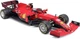 Колекційна модель Bburago Ferrari Scuderia F1-75 NO.16 із металу (масштаб 1:43) red - зображення 3