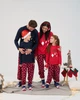 Чоловіча піжама зі штанами новорічний гном Різдвяний настрій Nicoletta Family look 93405k XL Синій - зображення 4