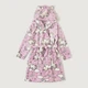 Детский махровый халат Flamingo 487-910 116 см Розовый (4829960093824) - изображение 1