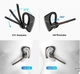 Гарнітура Bluetooth New Bee M50 Black + чохол - зображення 15