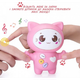 Интерактивная музыкальная игрушка Котенок Link link Cat KarakUli Baby (709E pink) Smart Baby 10164 - изображение 4