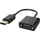 Адаптер, конвертер – преобразователь цифрового видео с Display Port на аналоговый VGA разъем OEM DP2VGA-01, Full HD 1080P - изображение 2
