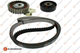 Комплект ГРМ EUROREPAR 1635051680 Alfa Romeo 156, 166, 159; Opel Astra, Zafira, Vectra; Suzuki SX4; Fiat Doblo, Freemont, Punto, Grande Punto, 500, Tipo, Ducato; Jeep RENEGADE (BU) 55183527, 55187100, 55191315 - зображення 1