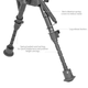 Сошки поворотні Hawke Swivel Tilt Bipod 15-23 см - зображення 4