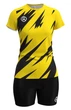 Форма волейбольная женская RIGO RAPTOR Black-Yellow XL - изображение 1