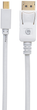 Kabel Manhattan Mini DisplayPort M - DisplayPort M 2.0 m (766623324748) - obraz 4