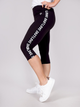 Legginsy damskie krótkie Yoclub ULD-0009K-A100 S Czarne (5904921610339) - obraz 1