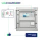 3-х фазна стаціонарна зарядна станція UACHARGER POWER для європейських електромобілів (Type2), 22кВт, 6A-32А , 230В. - зображення 3