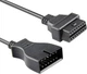 Диагностический переходник для автосканеров ОЕМ GM12 (OBD-1 12 pin) - OBD-2 16 pin (Lanos, Daewoo, Sens, ВАЗ, Таврия, Славута) - изображение 1