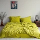 Комплект постільної білизни La Modno Stonewashed Lime 160x220x2 (200320) - изображение 1