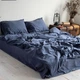 Комплект постільної білизни La Modno Stonewashed Dark Blueberry 160x220 (200311) - изображение 2