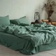 Комплект постільної білизни La Modno Stonewashed Sage Green 200x220 (200316) - изображение 2