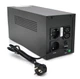 ИБП UPS Qoltec QLT1500 900W Proxima-L, LED, AVR, 3st, 2xSCHUKO socket, 2x12V9Ah - изображение 3