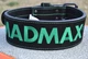 Пояс для важкої атлетики MadMax MFB-301 Suede Single Prong шкіряний Black/Green M (MFB-301_M) - зображення 3