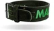 Пояс для важкої атлетики MadMax MFB-301 Suede Single Prong шкіряний Black/Green M (MFB-301_M) - зображення 10