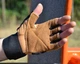 Перчатки для фитнеса MadMax MFG-269 Professional Brown XL - изображение 4