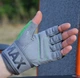 Перчатки для фитнеса MadMax MFG-860 Wild Grey/Green XL - изображение 4