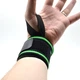 Кистевые бинты MadMax MFA-298 Wrist Wraps 18" Black/Green - изображение 10