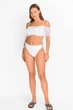 Купальник с мягкой чашкой, плавки бразилиана Anabel Arto 44B/M Белый-02 (92068) - изображение 2