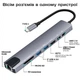 Мультифункциональный USB-хаб 8 в 1, универсальный адаптер, концентратор с входом Type-C, кардридер, HDMI/HDTV+PD+USB-C+SD+TF+RJ45, 3309753 - изображение 10