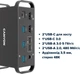 Мультипортова док-станція Canyon HDS-95ST USB-C 14-в-1 Black (CNS-HDS95ST) - зображення 4